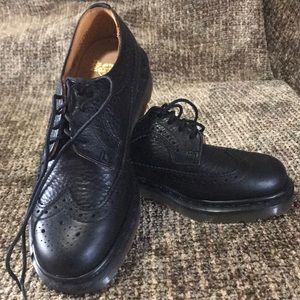 Dr. Martens Aztec In “Black Bison” Leather